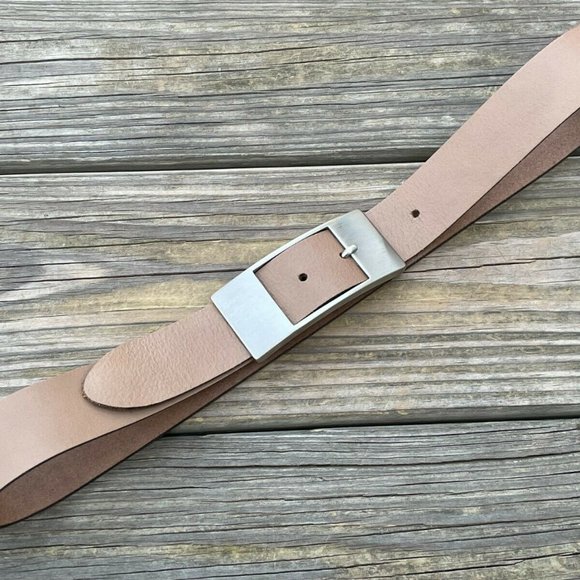 BERND GOTZ Belt Tan Genuine Leather German Made Waistband Size 30-31 inches - Picture 10 of 11